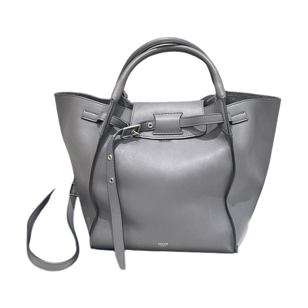 Big Bag leather handbag