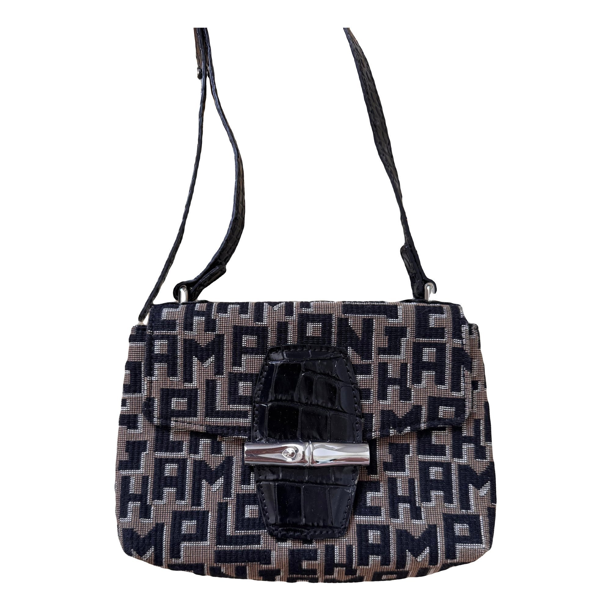 Roseau leather crossbody bag