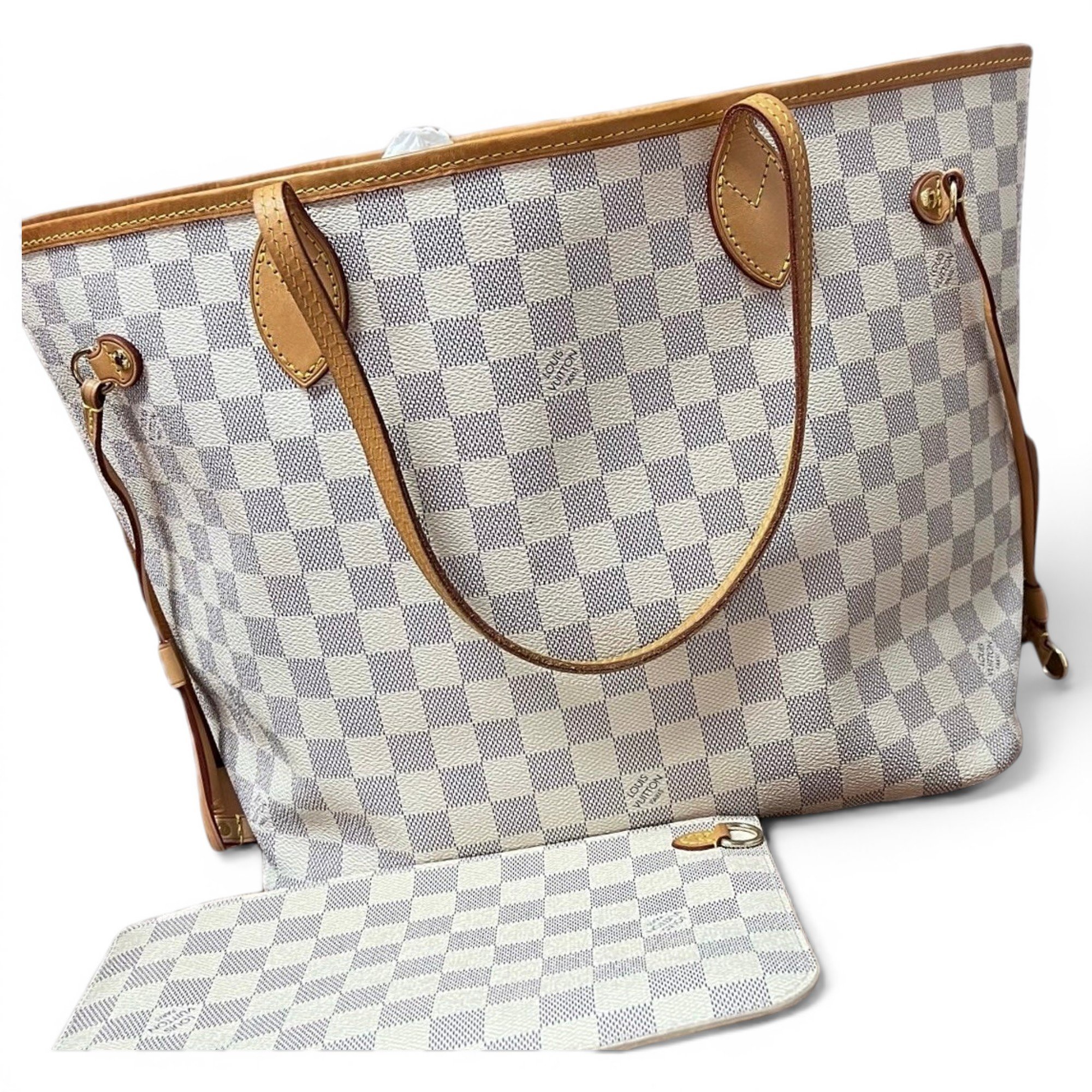 Neverfull leather handbag