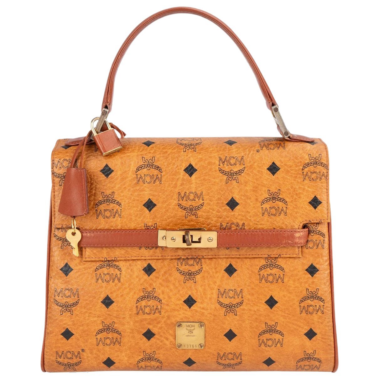 Boston leather handbag