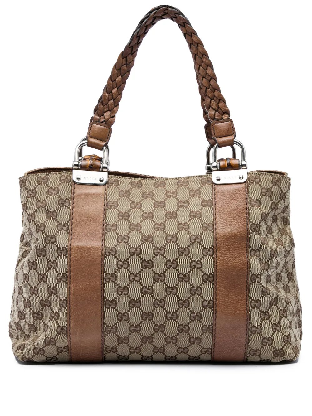 2016-2026 Medium GG Canvas Bamboo Libeccio tote bag
