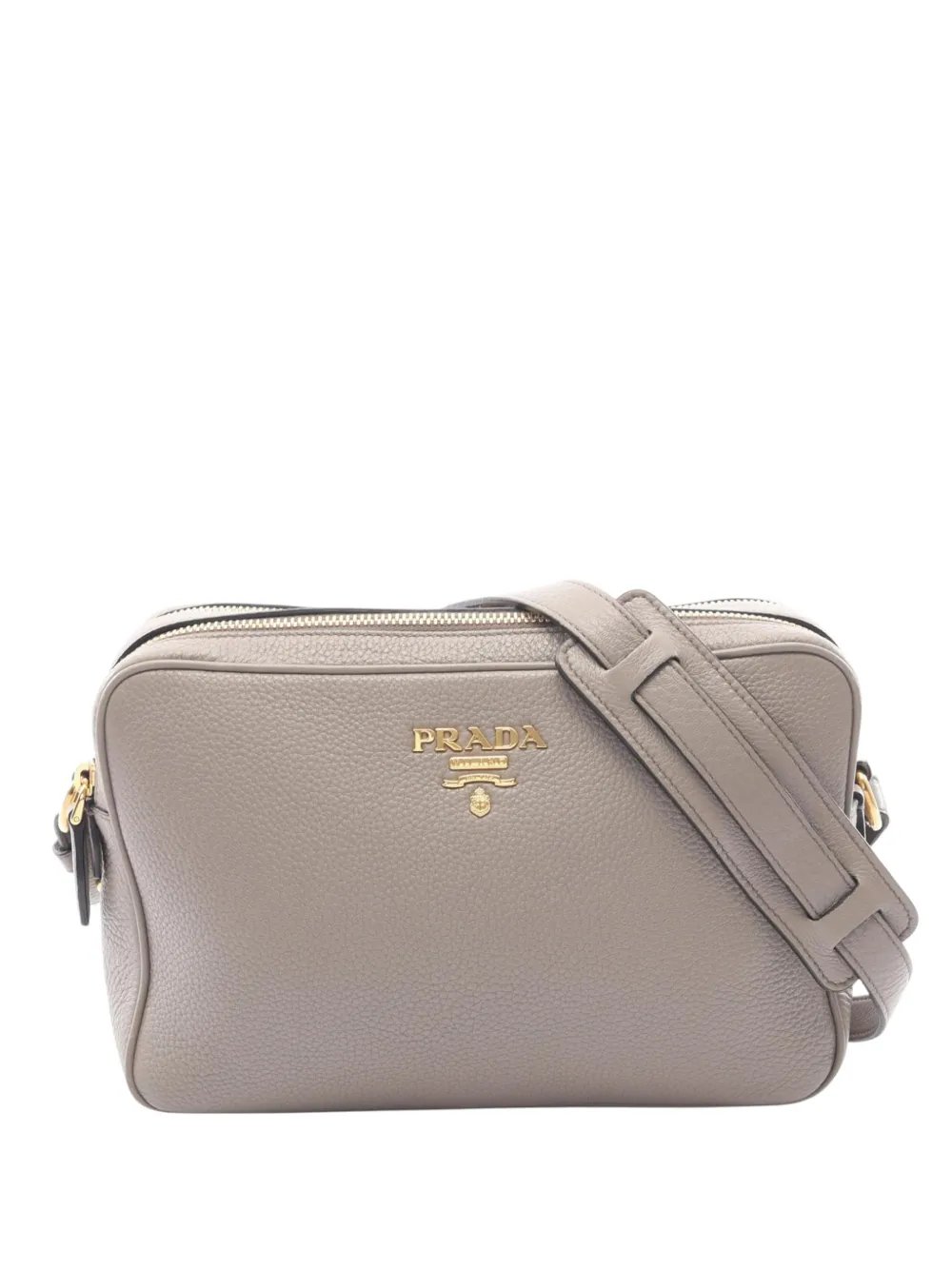 2010-2026 Vitello Daino Double Zip Camara Bag crossbody bag