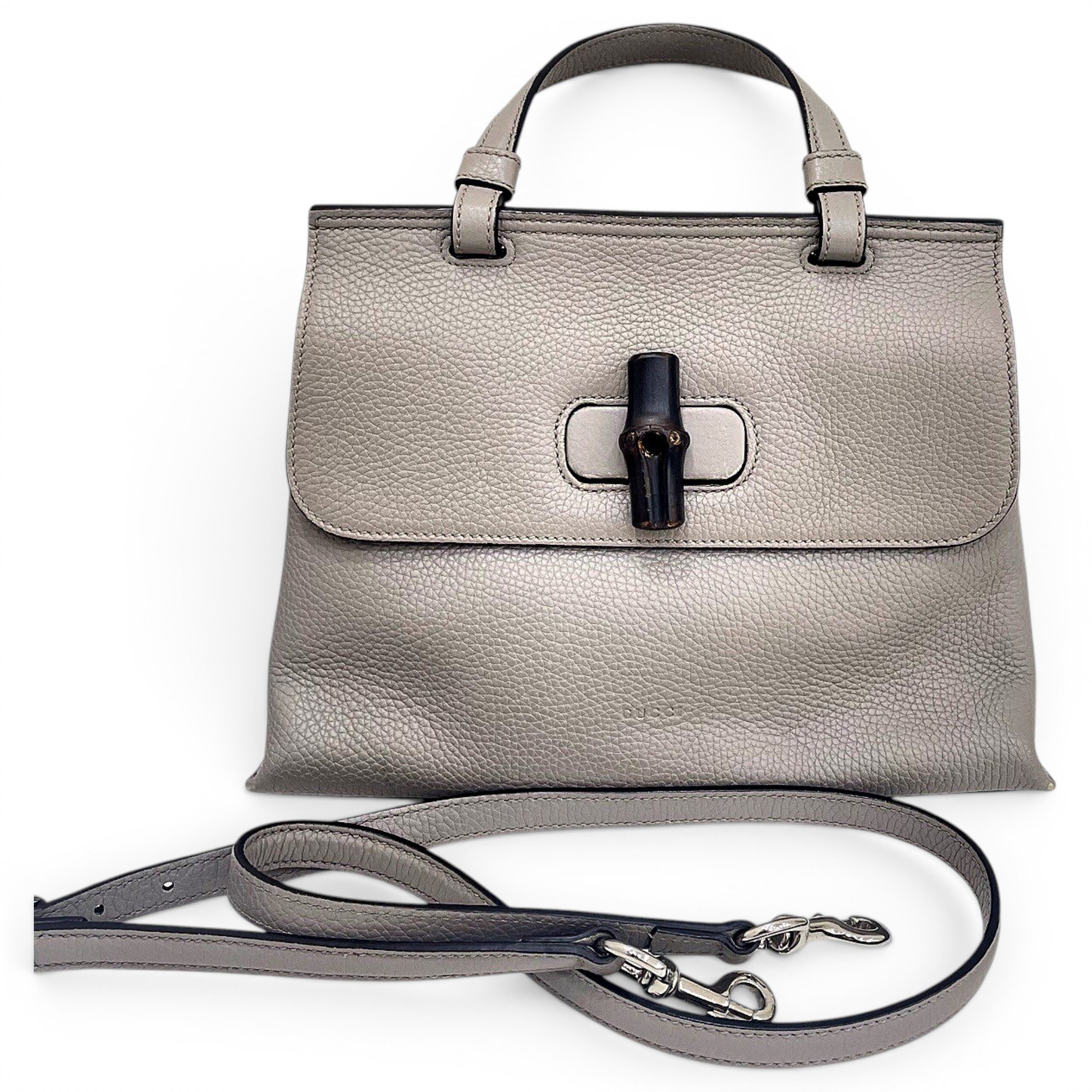 Leather handbag