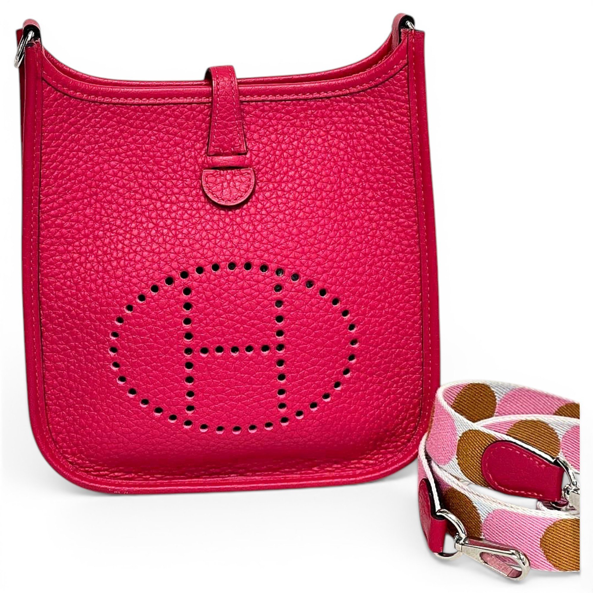 Mini Evelyne leather handbag