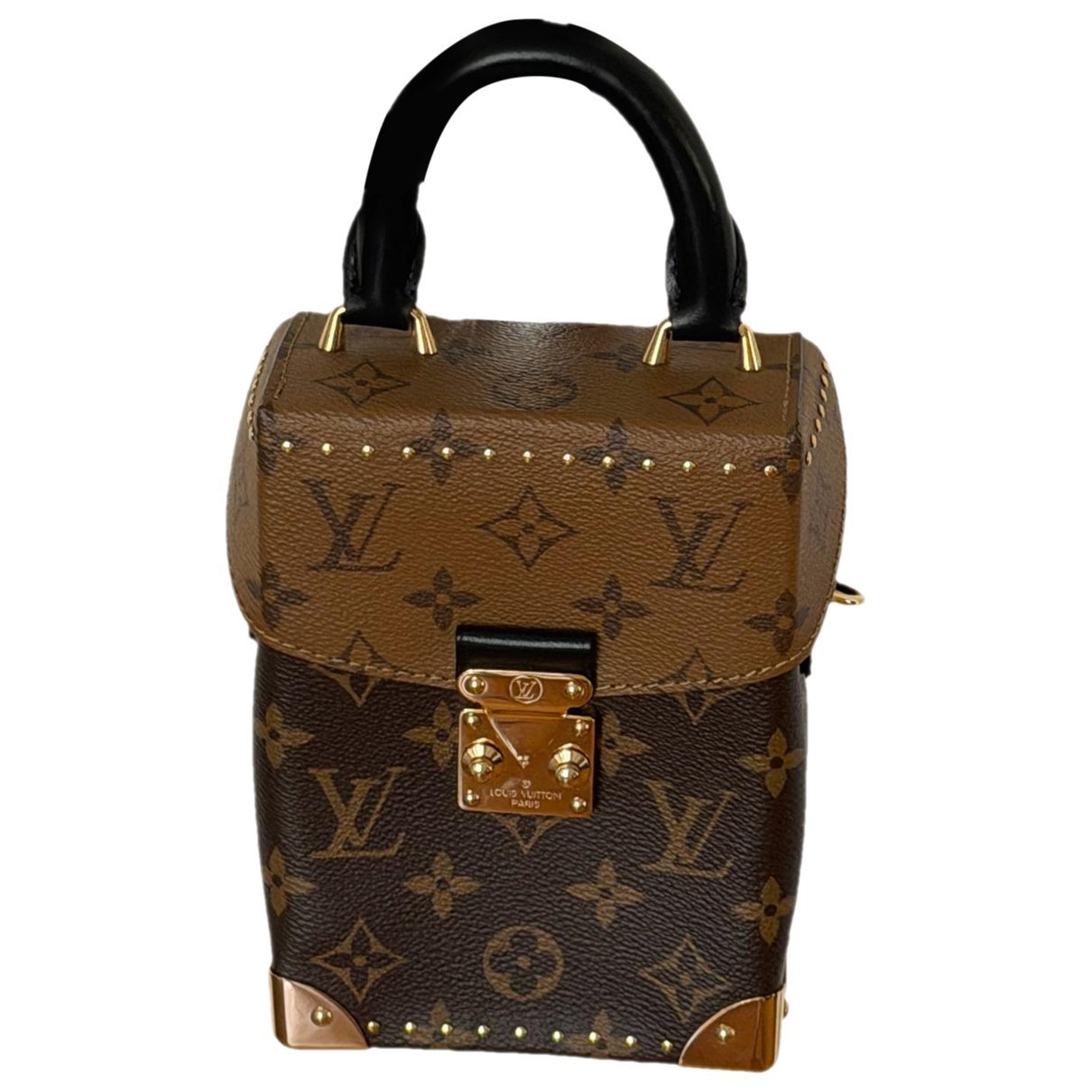 Pochette Trunk leather crossbody bag