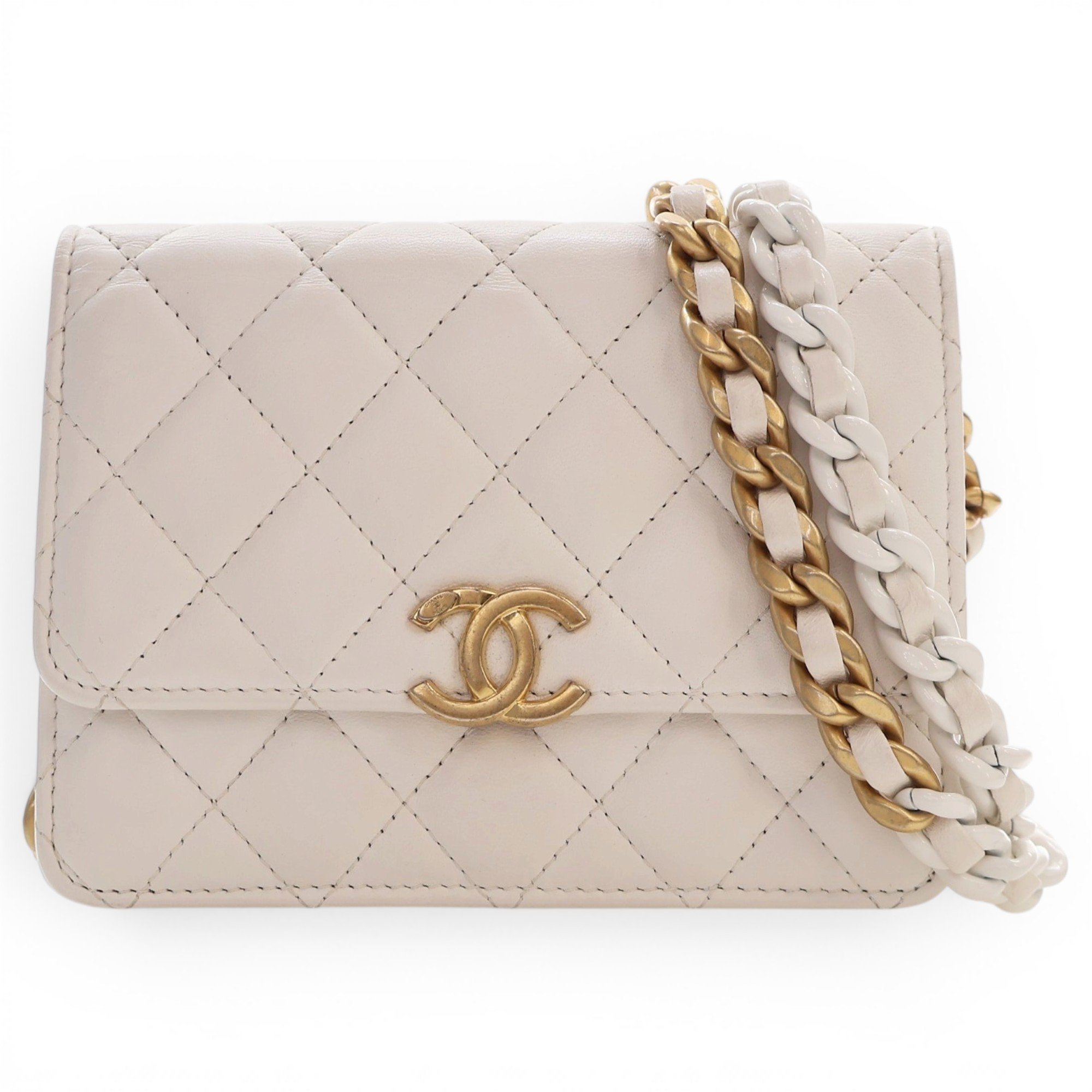 Leather crossbody bag