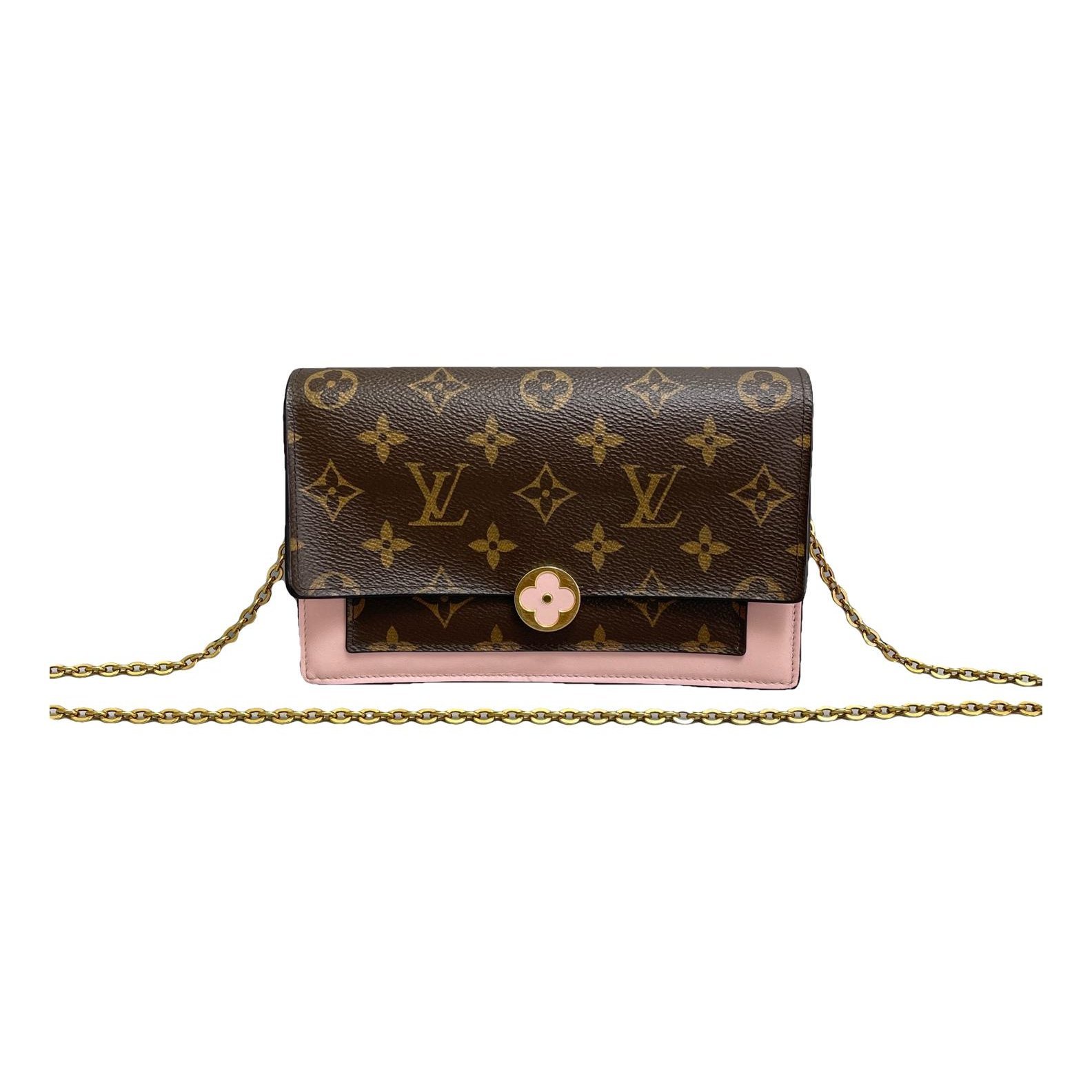 Flore chain leather handbag