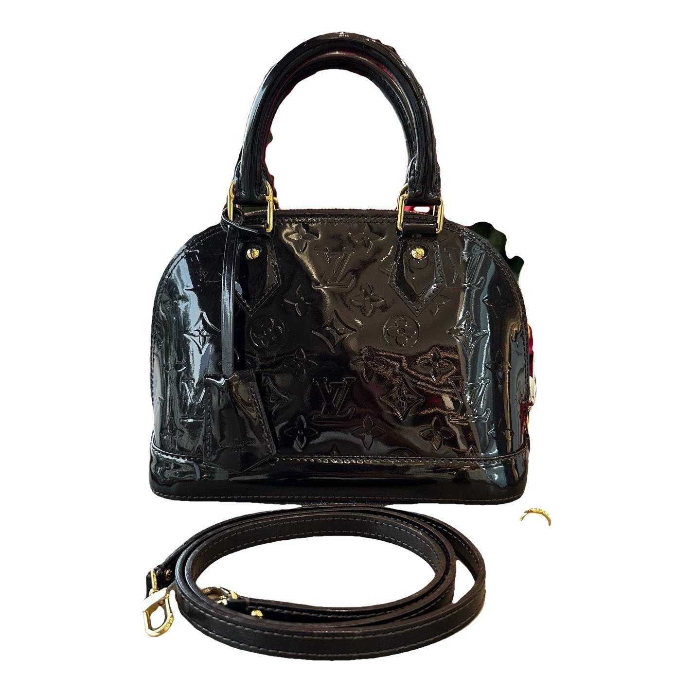 Alma BB patent leather handbag