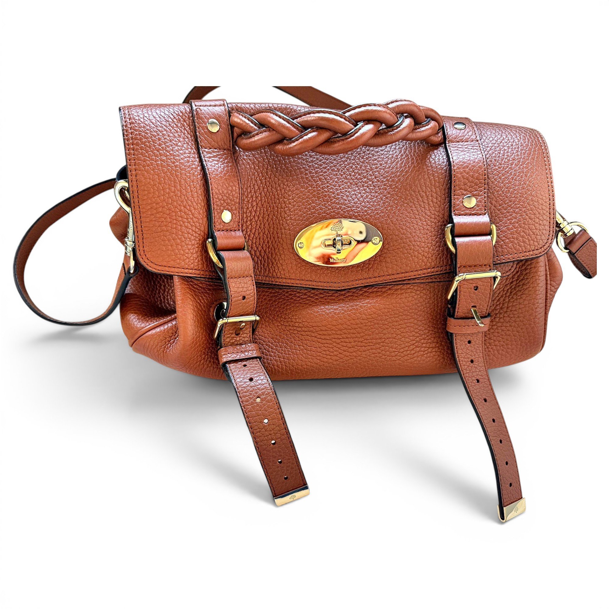 Alexa leather handbag