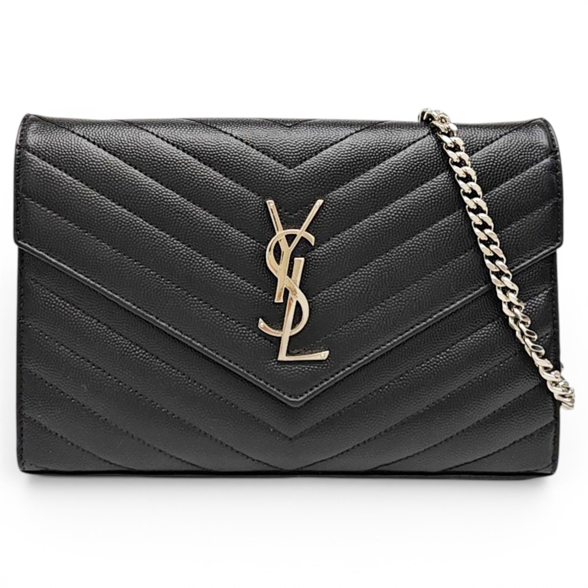Baby monogramme leather handbag