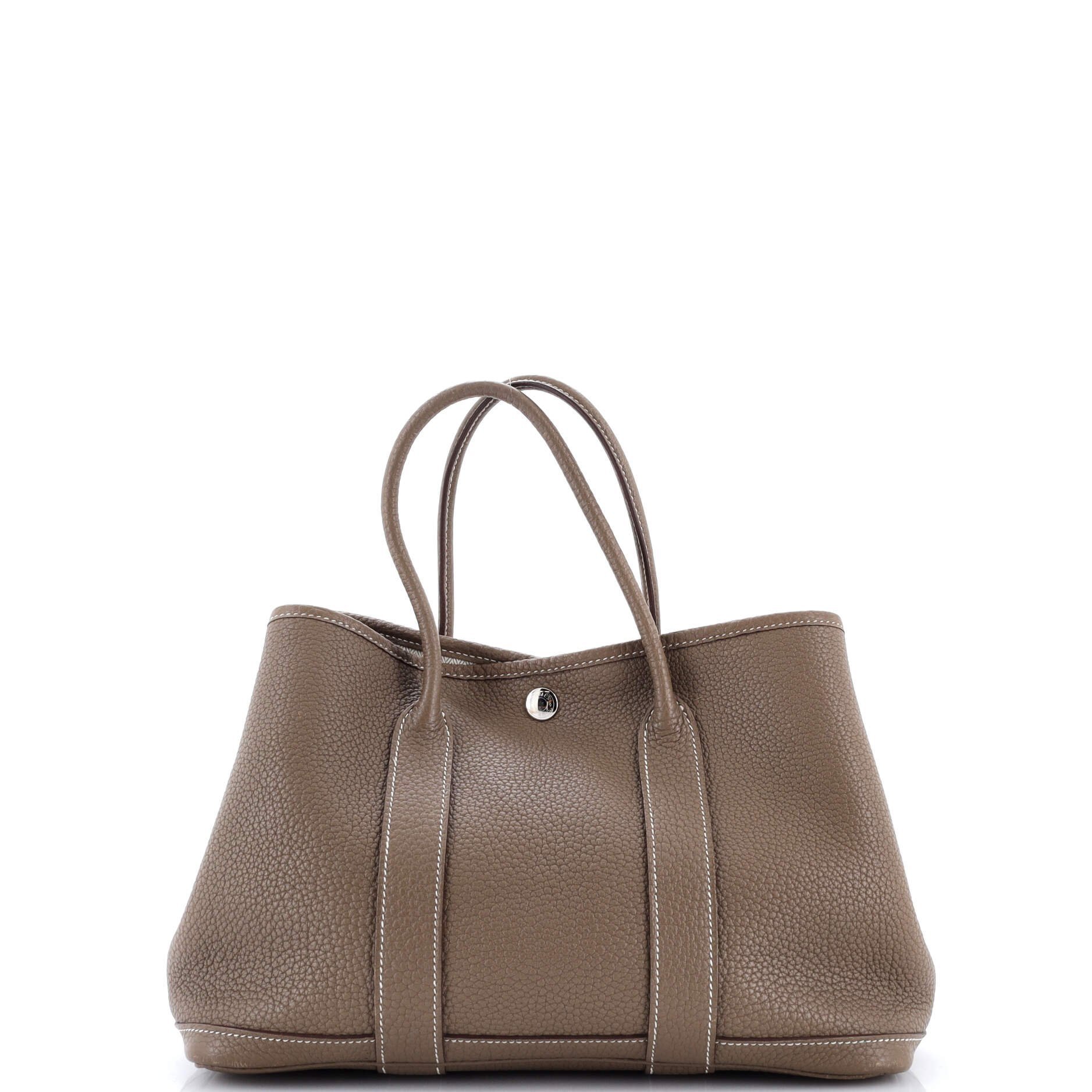 Leather tote