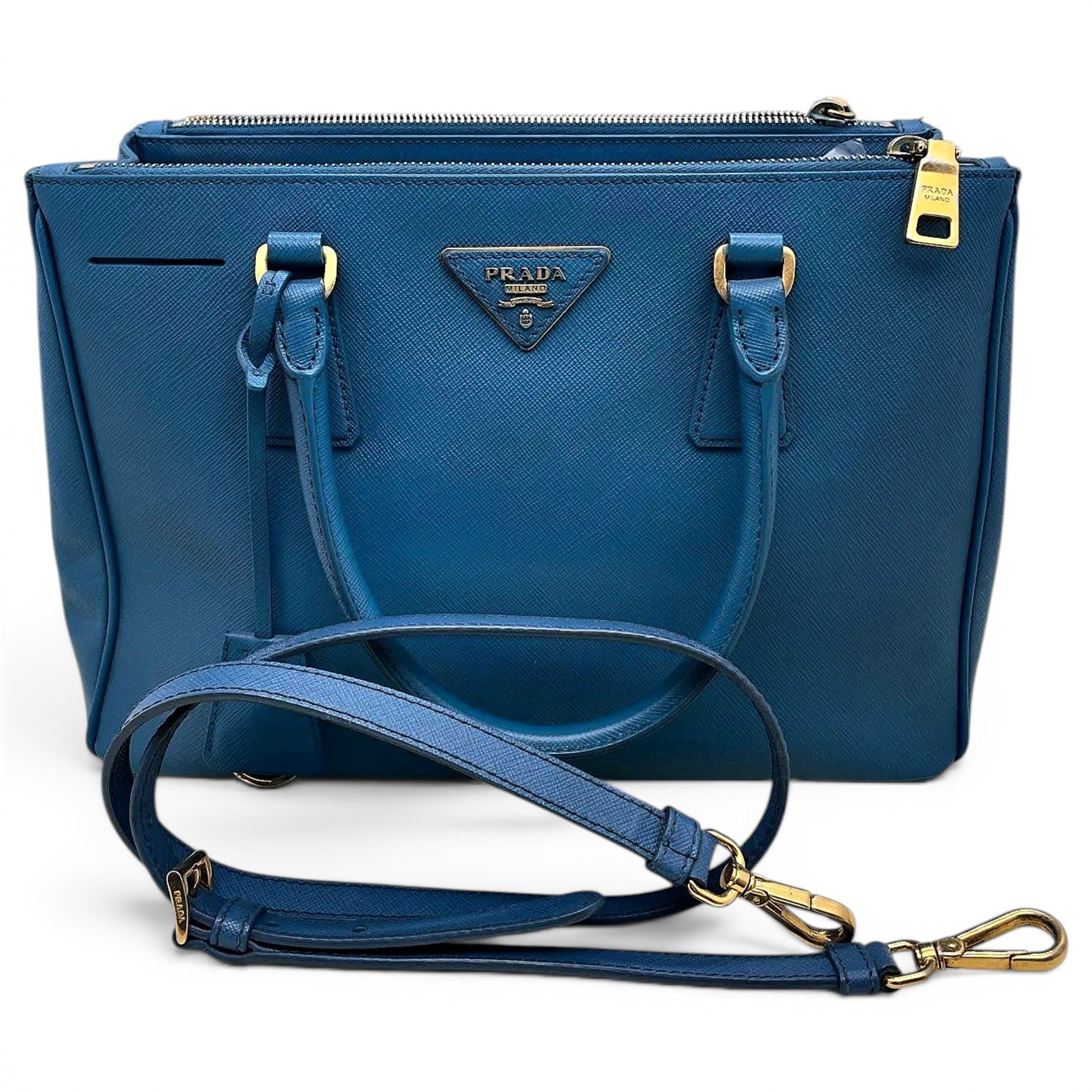 Leather bowling bag