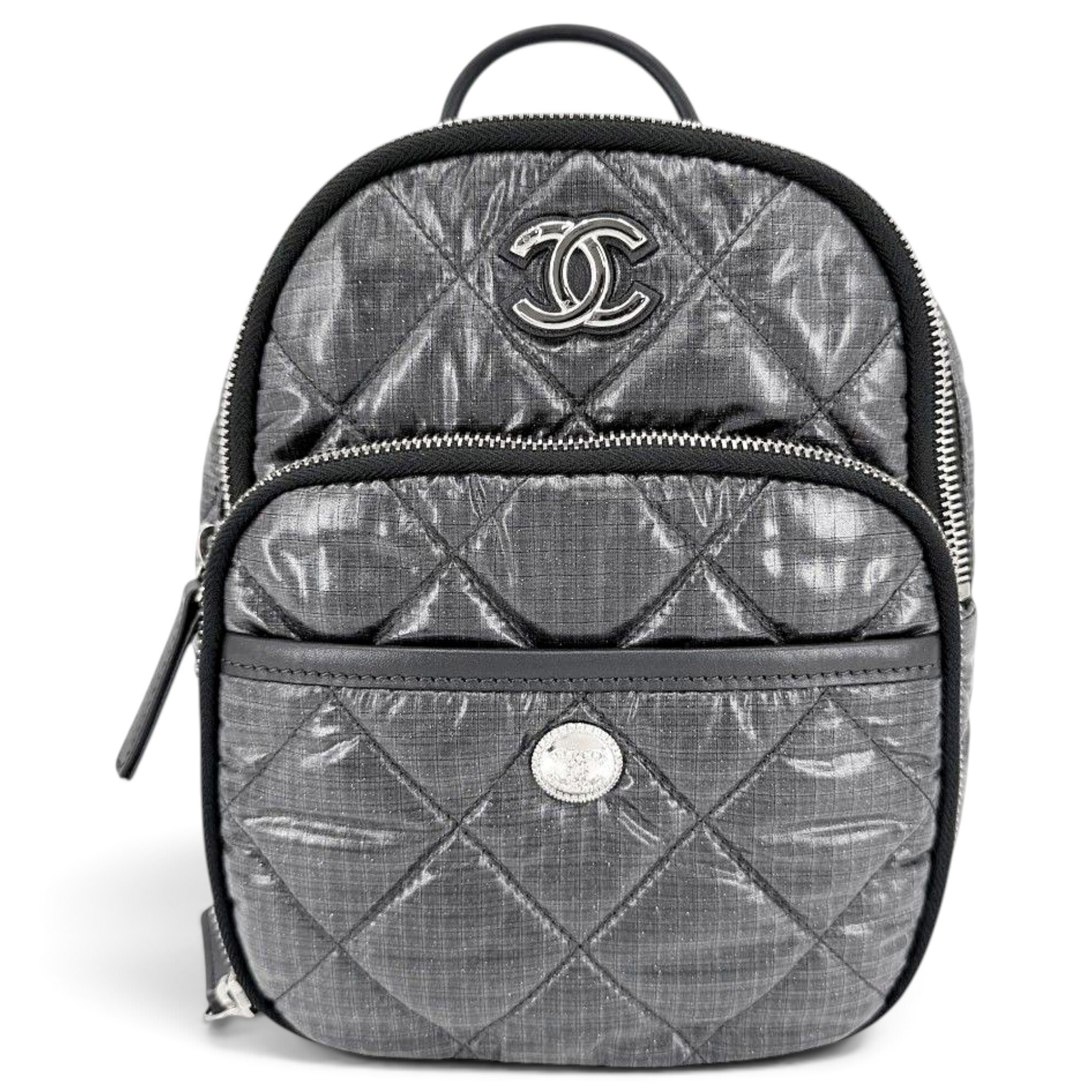 Leather backpack