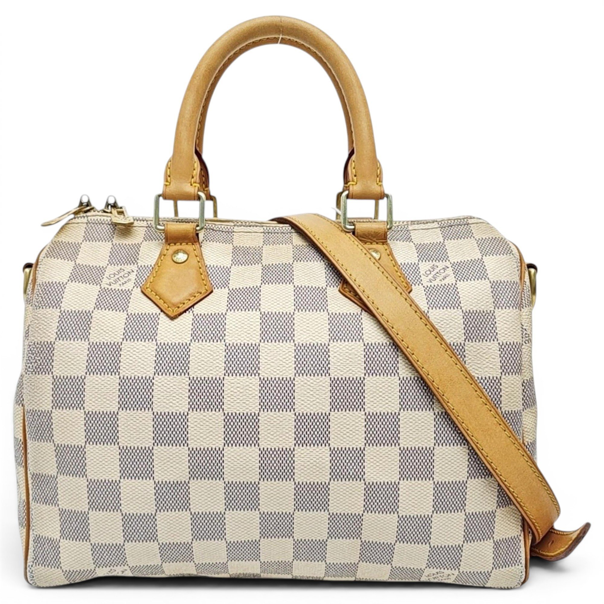 Nano Speedy / Mini HL leather handbag