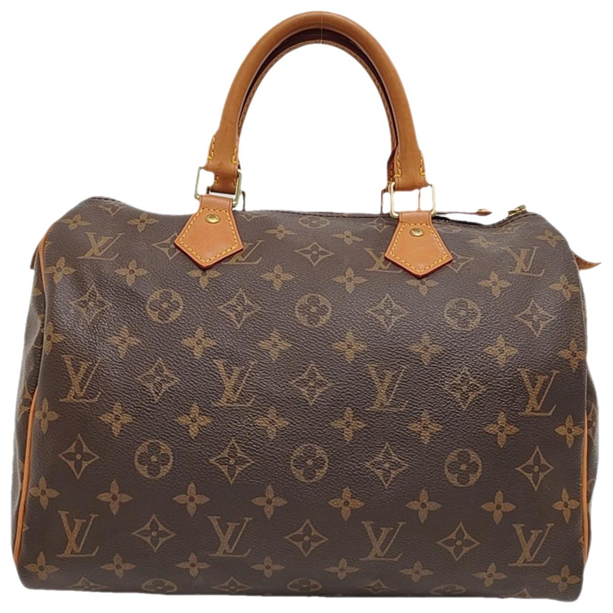 Nano Speedy / Mini HL leather handbag