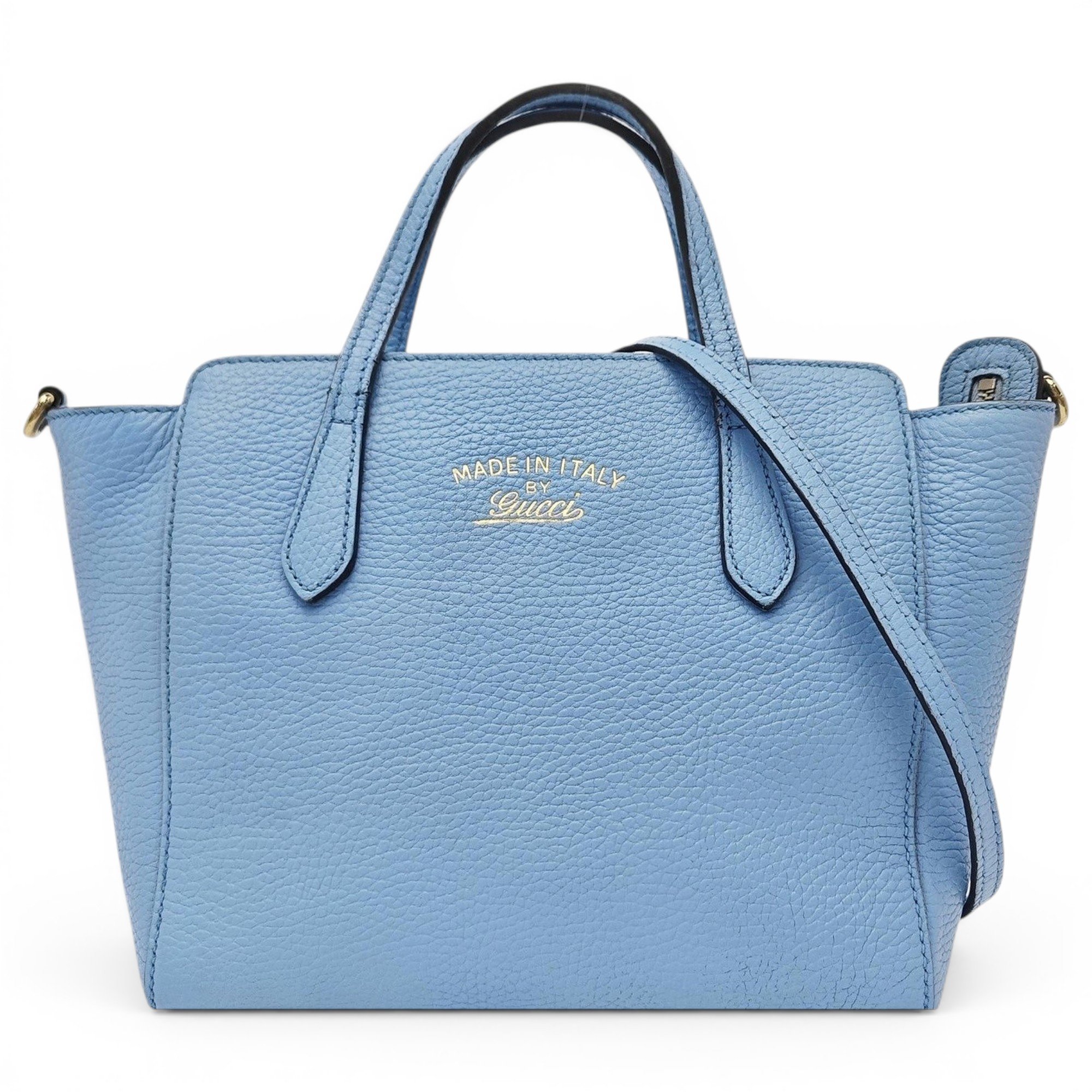 Swing leather handbag