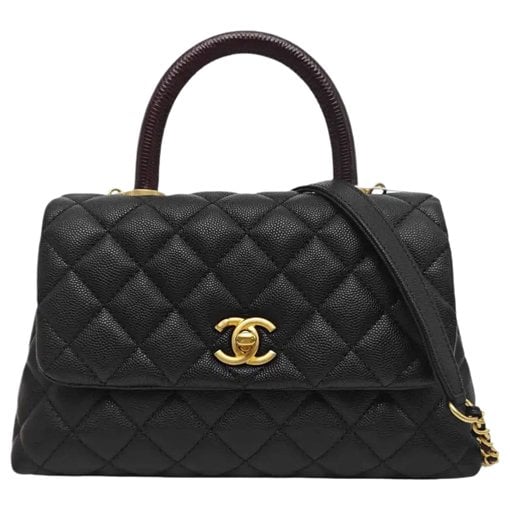 Chanel Coco Handle leather handbag
