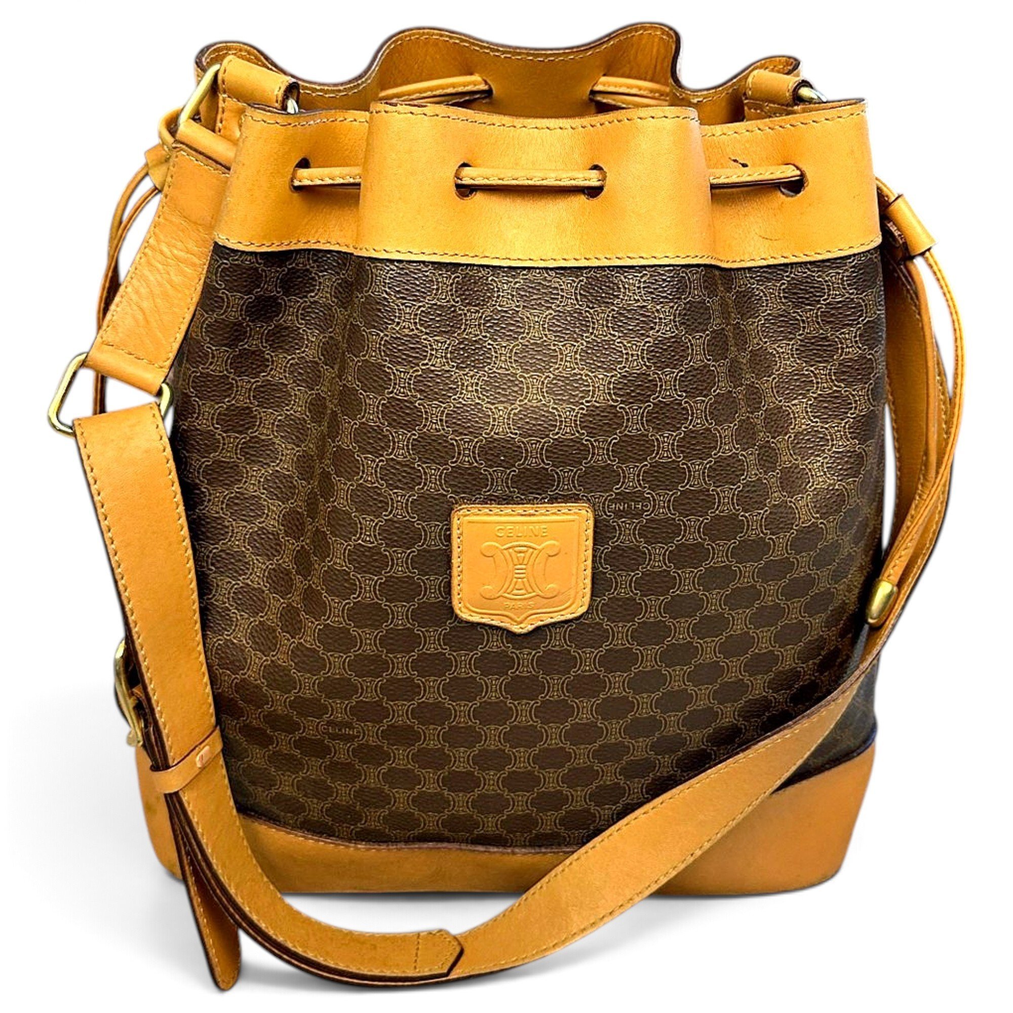 SAC SEAU leather handbag