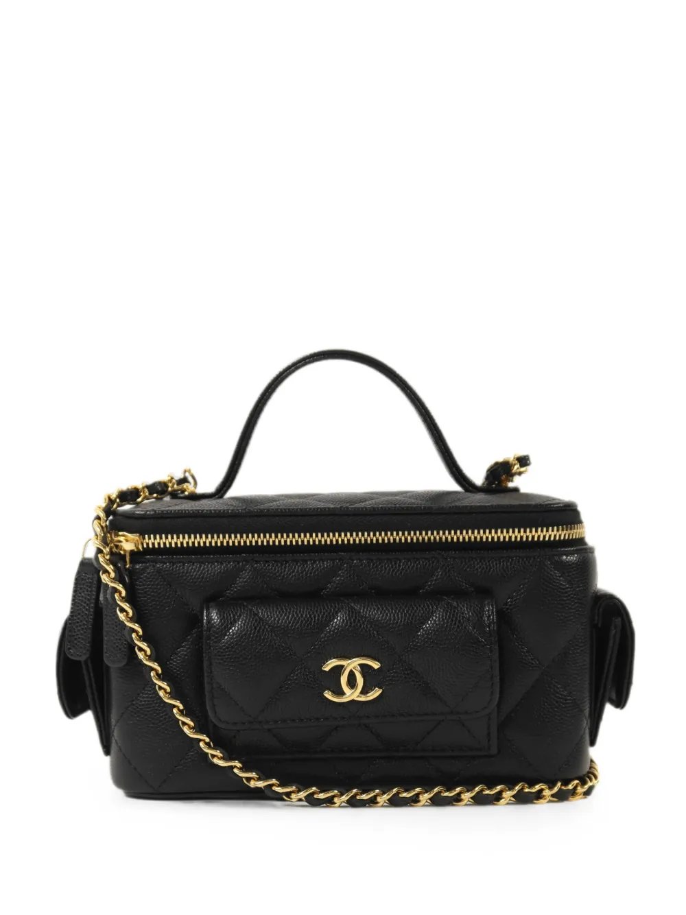 CC quilted tote bag