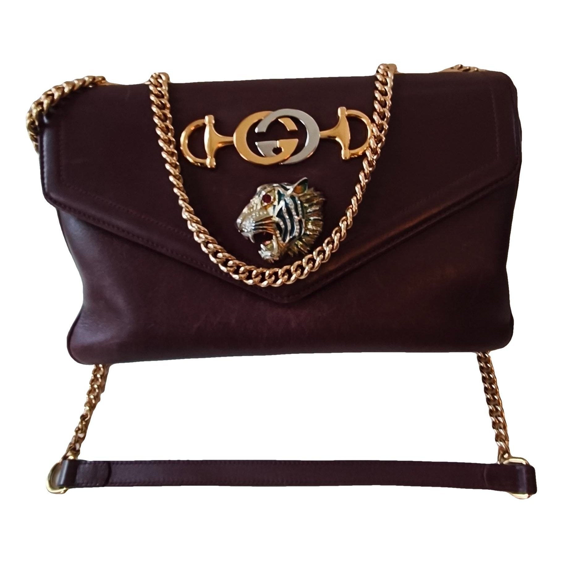 Rajah leather handbag