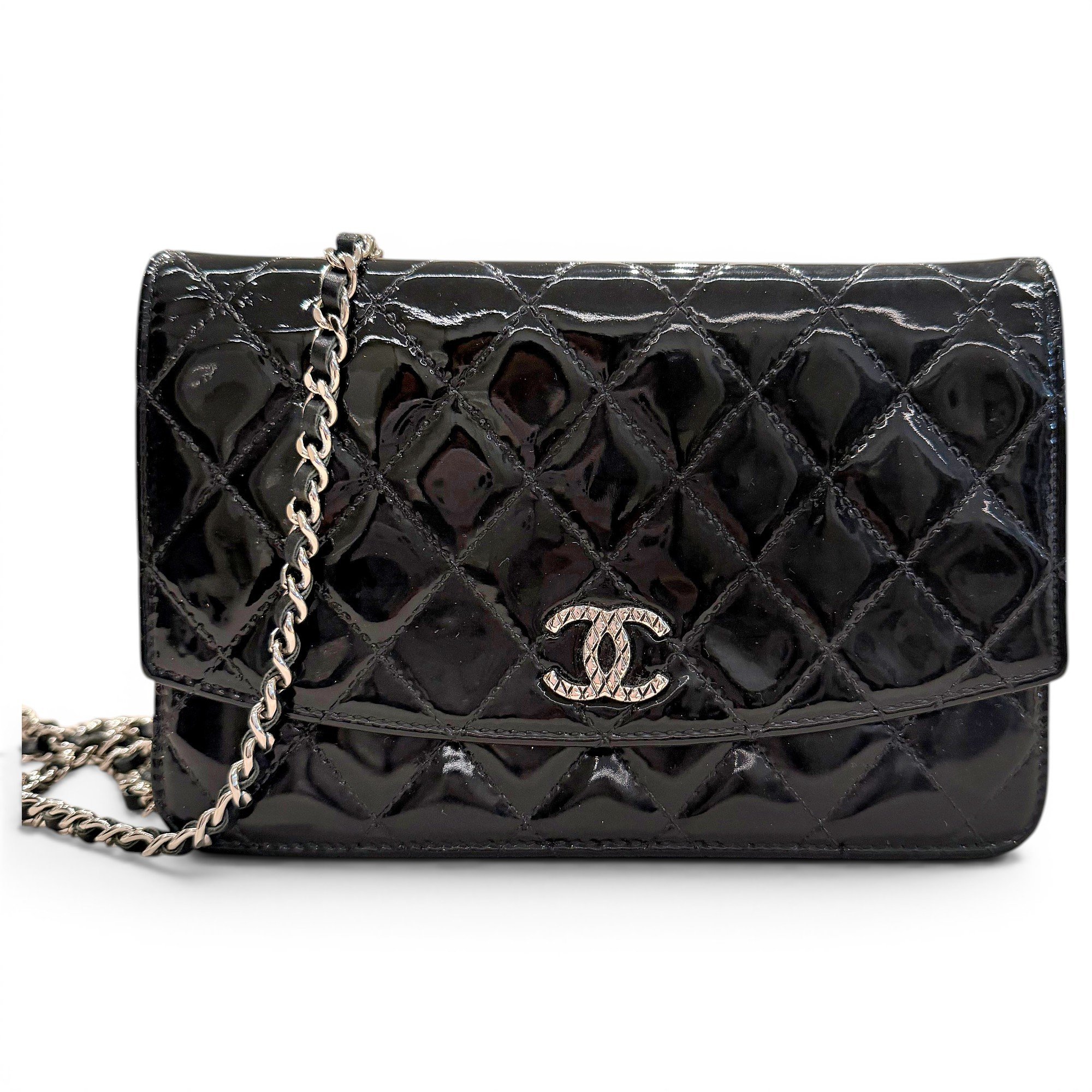 Wallet On Chain Timeless/Classique leather handbag