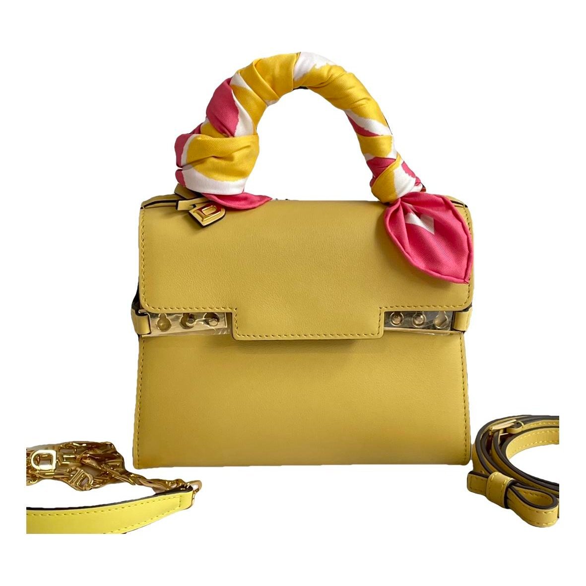 Delvaux Tempête leather crossbody bag