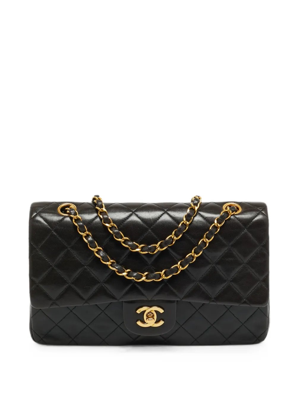 1994s Classic Double Flap leather shoulder bag