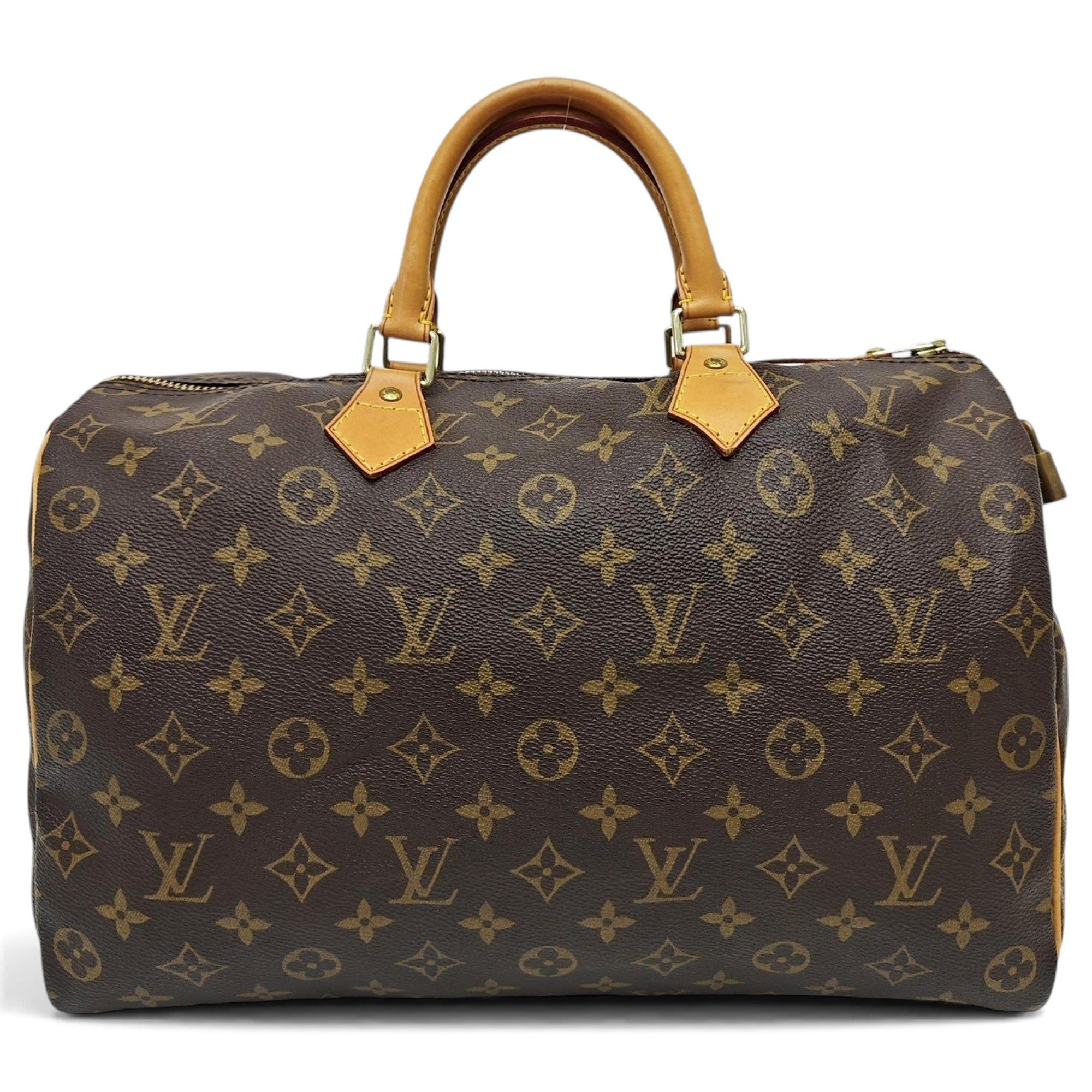 Nano Speedy / Mini HL leather handbag