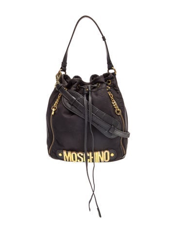 Moschino Nylon Bucket Bag