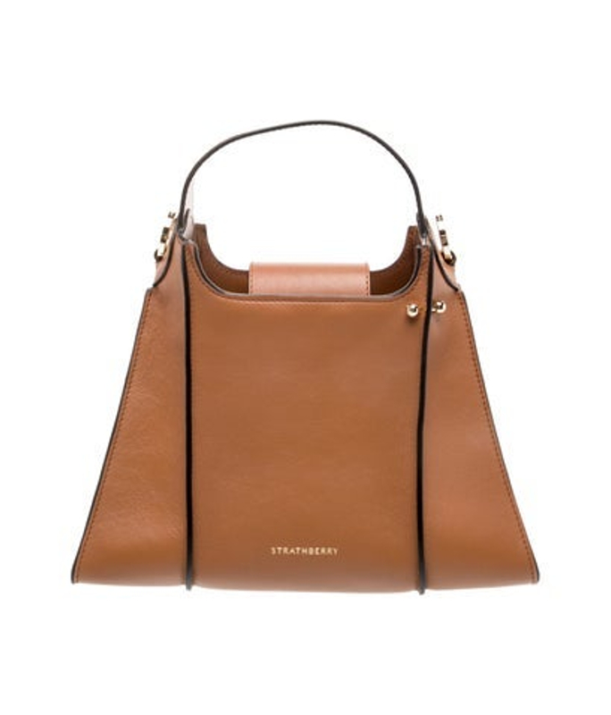 Strathberry Leather Top Handle Bag