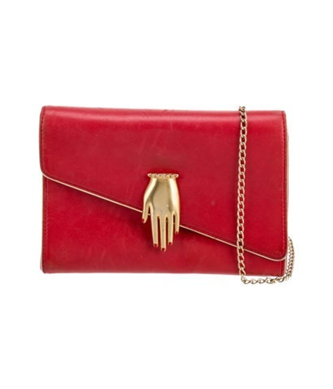 Charlotte Olympia Olympia Leather Shoulder Bag
