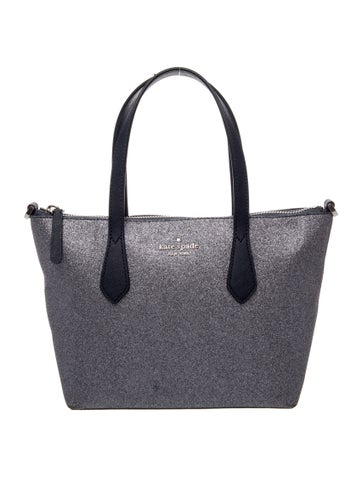 Glitter Top Handle Bag