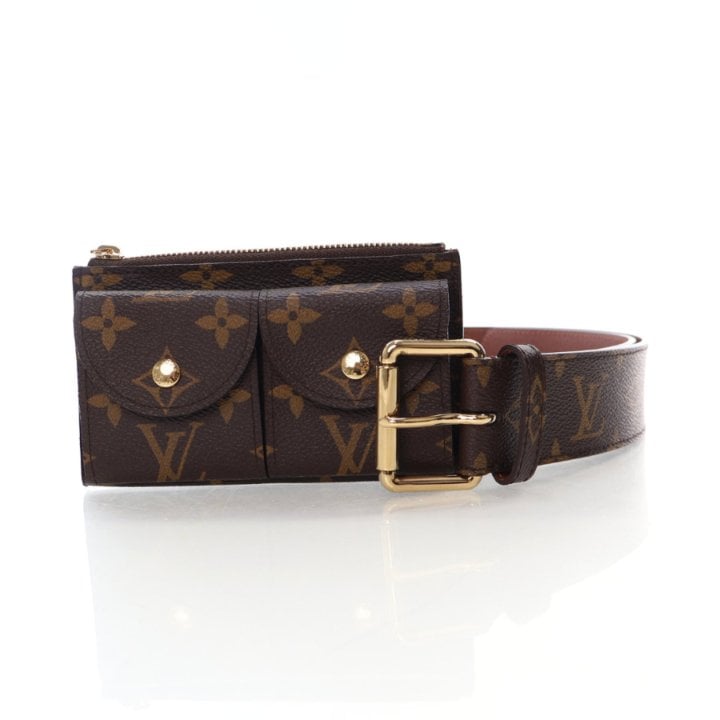 Louis Vuitton Monogram Pochette Duo Belt Bag