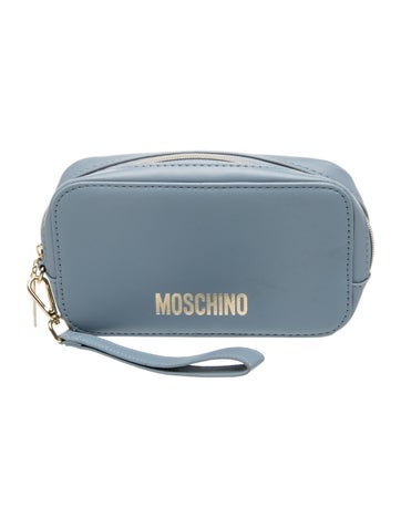 Moschino Leather Clutch