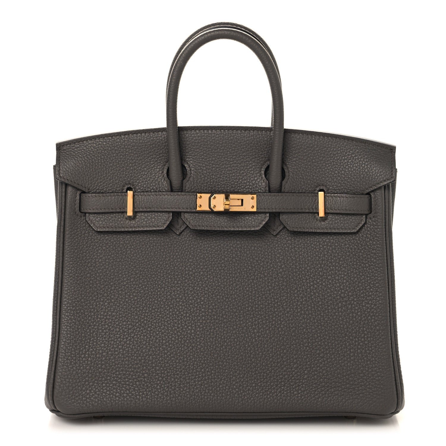 Hermes Togo Birkin 25 Etain