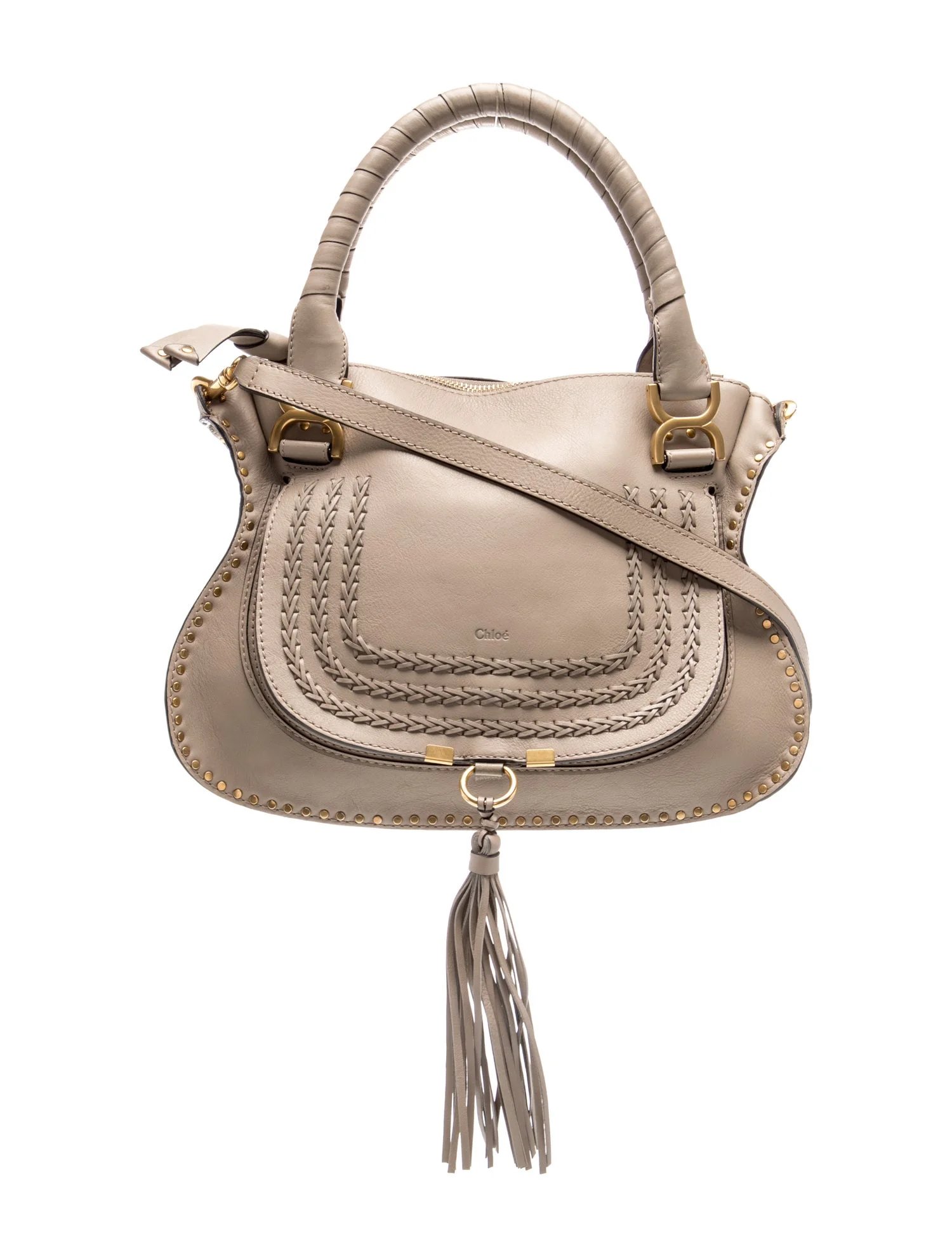 Suede Marcie Shoulder Bag Large
