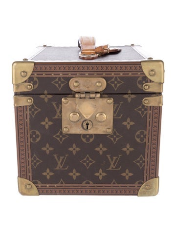 Monogram Bôite Flacons Vanity Trunk