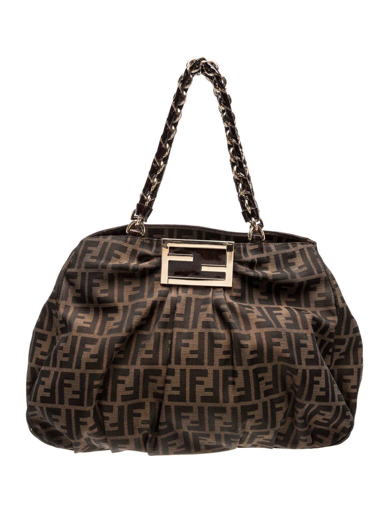 Zucca FF Shoulder Bag Vintage