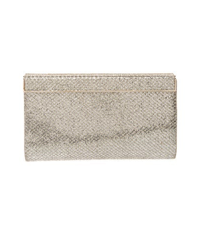 Jimmy Choo Choo Glitter Clutch