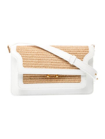 Marni Raffia Shoulder Bag