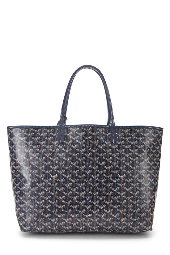 Goyard Navy Goyardine Canvas Saint-Louis PM