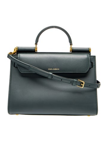 Leather Top Handle Bag
