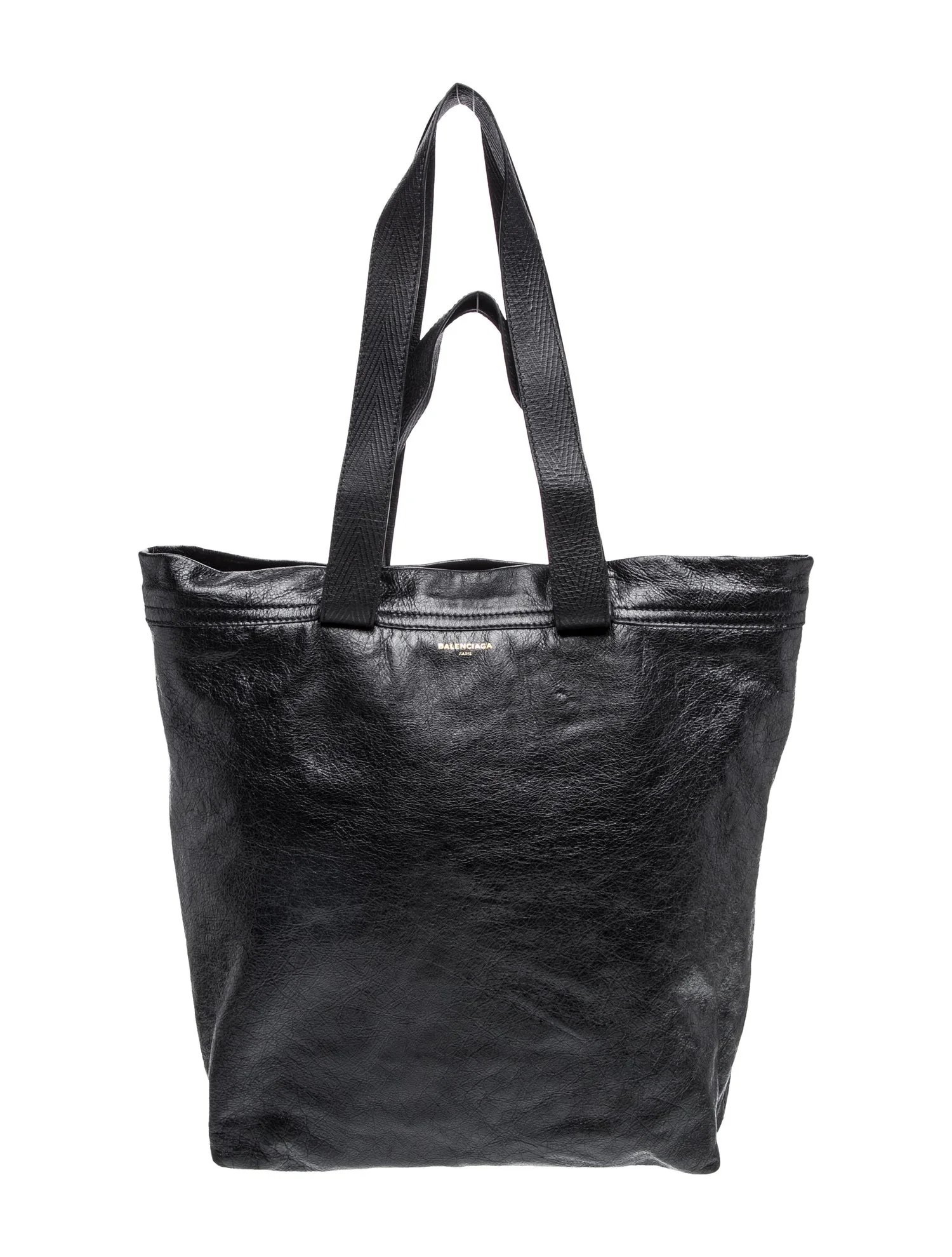 Leather Carry Tote Large
