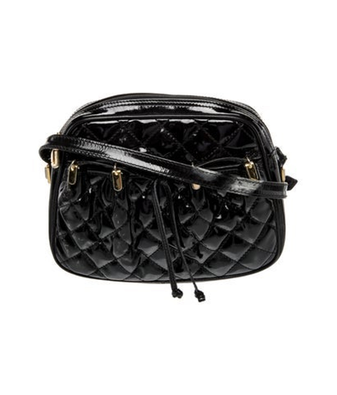 Judith Leiber Leiber Patent Leather Crossbody Bag