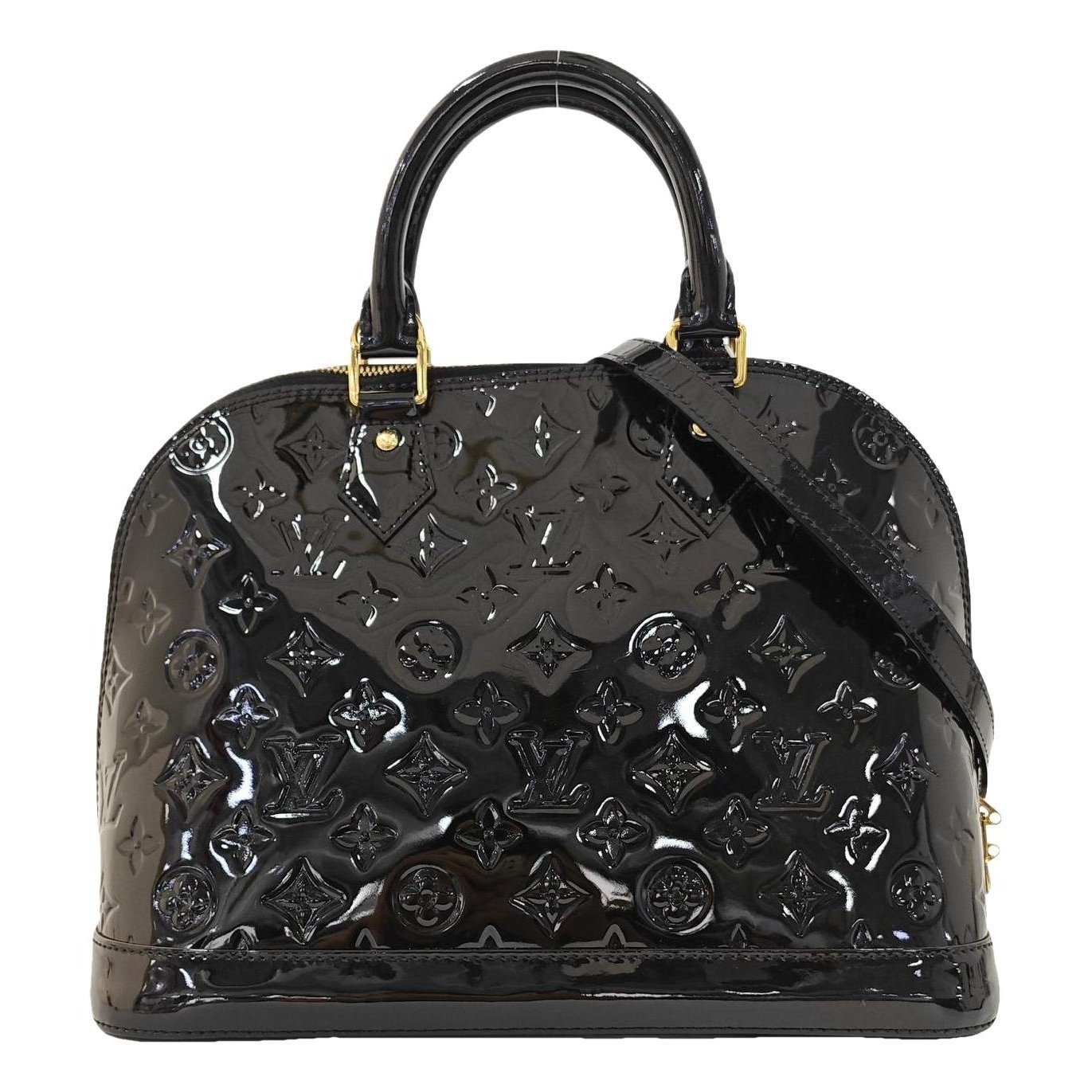 Alma patent leather handbag
