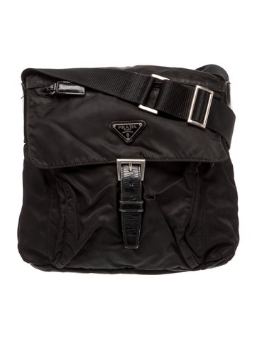 Tessuto Nylon Messenger Bag Vintage
