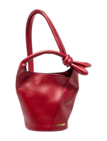 Jacquemus Leather Top Handle Bag