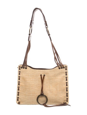 Raffia Shoulder Bag