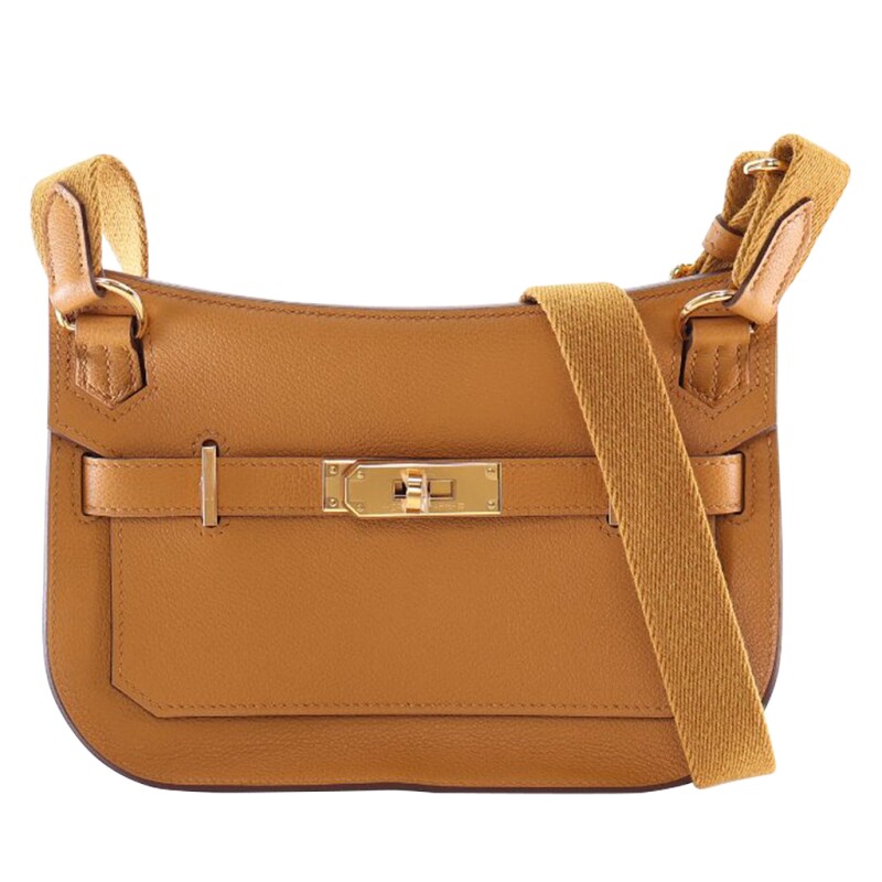 Hermes Caramel Evercolor Mini Jypsiere Gold Hardware, 2025