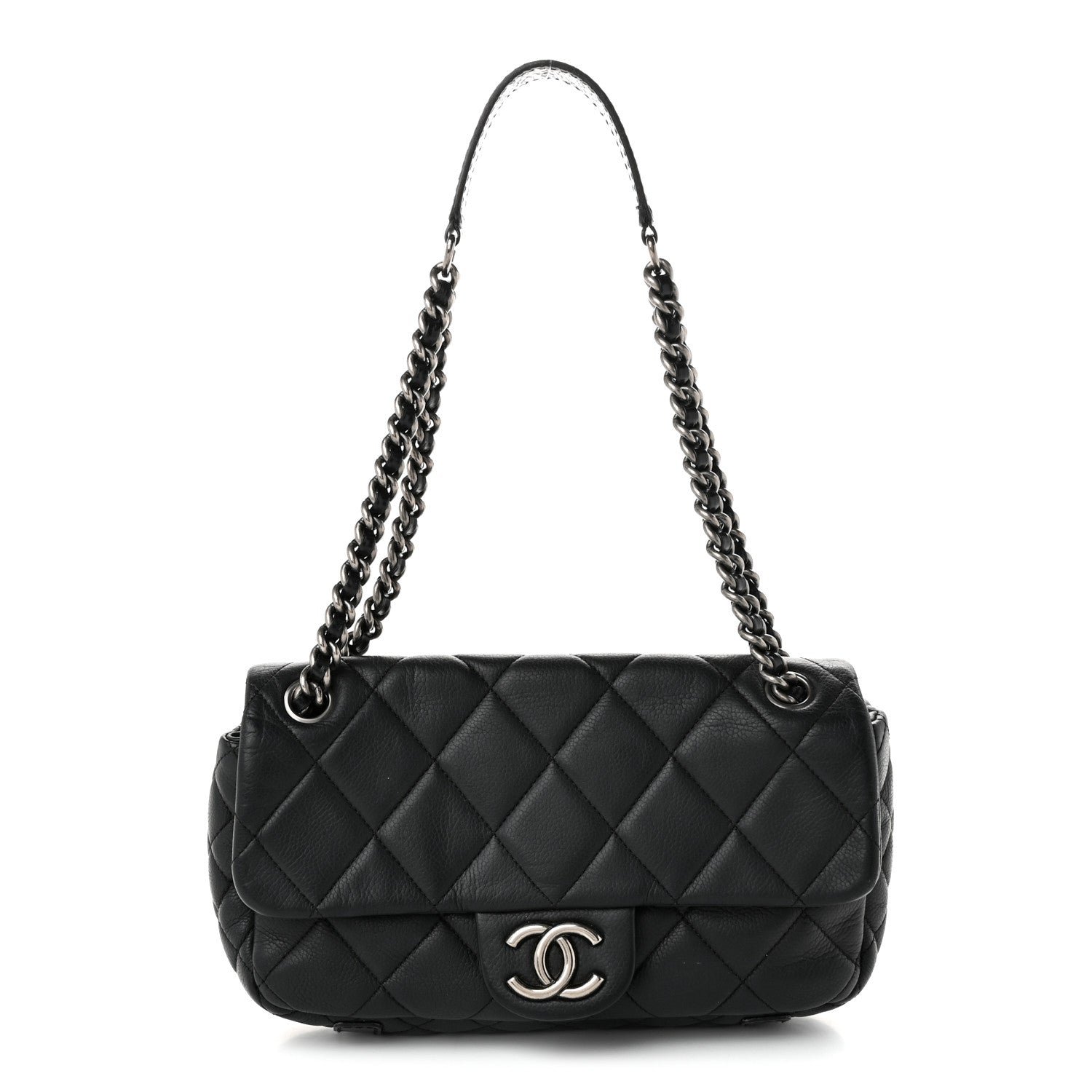 Chanel Caviar Quilted Coco Casual Flap Black
